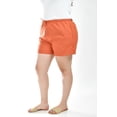 thumbnail image 2 of Short de lino con bolsillos Roman Fashion /Tallas Extras, 021 (Ladrillo) naranja oscuro 38, 2 of 7
