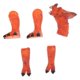 thumbnail image 4 of Kids Interactive Dinosaur Finger Puppet Toy for Childhood Education Orange Plastic 1 Set, 4 of 5
