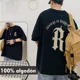 thumbnail image 3 of Oversize Street Hip Hop Camiseta De Manga Corta Para Hombres, 3 of 8