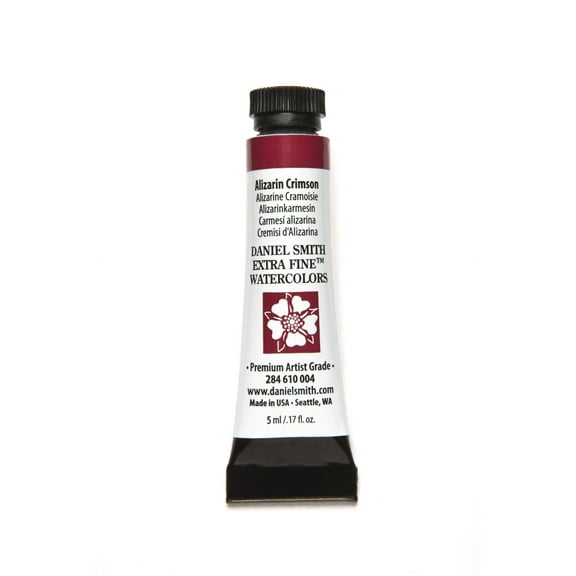 Daniel Smith Extra Fine Watercolor, 5 ml, Alizarin Crimson