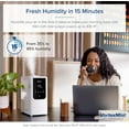 LEVOIT Smart Cool and Warm Mist Humidifiers for Room, Top Fill