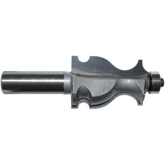Magnate S5503 Face Molding Router Bit - 1-5/8" Cutting Length, 1/4" Bead Diameter, 1-1/8" Overall Diameter, 1-1/2" Shank Length, BR-03 Bearing