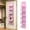 4-Layer-Pink, variant on Hanging Storage Bag,Behind Door Organizer with Four Compartments Visible Mesh Window,Foldable Wall Pouch for Bedroom Campus Small Item Arrangement(White)