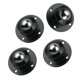thumbnail image 2 of 4 Uds Ruedas Giratorias Baoblaze Autoadhesivas 360 Rotación Cub Negro, 2 of 6