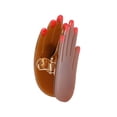 thumbnail image 2 of Clip de Griffe de Cheveux, Clip de Griffe de Cheveux à la Mode Cheveux Accessoires de Coiffure Griffe Barrette Design Rationalisé, 2 of 8