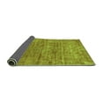 thumbnail image 2 of Ahgly Company Indoor Rectangle Abstract Green Modern Area Rugs, 2' x 5', 2 of 4