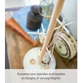 thumbnail image 3 of Yamazaki Home Jewelry + Accessory Stand, White, Steel + Wood, 3 of 7