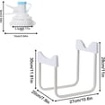 thumbnail image 4 of Water Dispenser Stand, 3-5 Gallon Water Bottle Stand, Non-Slip Drinking Water Cooler Rack with Reusable Spout, Compatible with 55mm Diameter Non-Threaded Water Bottle Mouth, 4 of 5