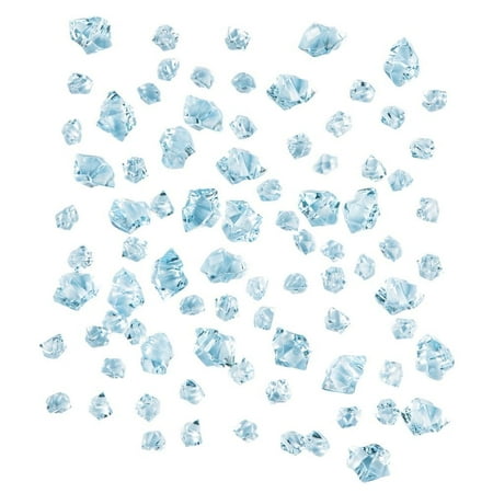 Blue Acrylic Ice (8Oz) - Home Decor - 1 Piece