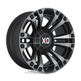 thumbnail image 3 of XD Aluminum Rim XD851 MONSTER 3 20X10in Satin Black with Gray Tint Finish, XD85121080418N, 3 of 5