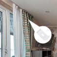 thumbnail image 4 of 20Pcs Curtain Fixed Plates DIY Curtain Accessories Metal Repair Plates Replacements, 4 of 9