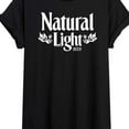 thumbnail image 3 of Natural Light - Logo - Women's Oversized Graphic T-Shirt, 3 of 5