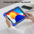 thumbnail image 4 of XYX For Xiaomi Redmi Pad SE 8.7 inch 2024, 360 Rotating Shockproof Cover with Stand, Screen Protector, Shoulder Strap, Blue, 4 of 7