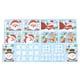 thumbnail image 5 of Etiqueta Engomada Jadeshay Cristal de Ventana 2 Juegos Pegatinas Navideñas Muñeco de Nieve, 5 of 8
