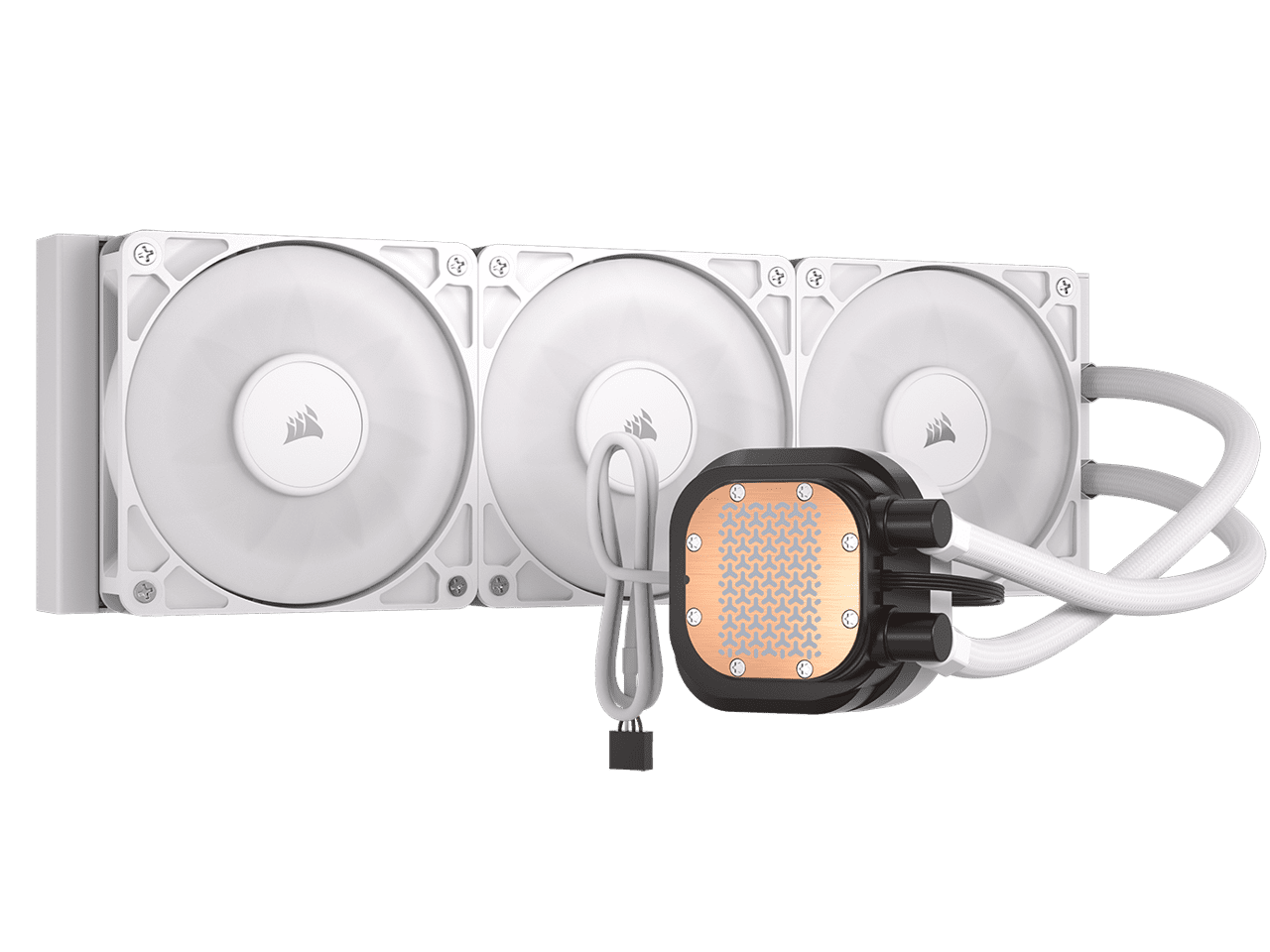 CORSAIR NAUTILUS 360 RS LCD Liquid CPU Cooler – 2.1" IPS LCD Screen  – RS120 Fans – 360mm Radiator – Fits Intel® LGA 1851/1700, AMD®  AM5/AM4 – Simple Daisy-Chain Connections