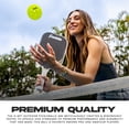 thumbnail image 4 of Franklin Sports X-40 Outdoor Pickleballs - Official Size - Optic - 3 Pack, 4 of 10