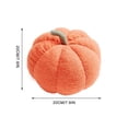 thumbnail image 4 of Muñeca vegetal de simulación de almohada Cushaw de peluche, 20 cm, 4 of 4