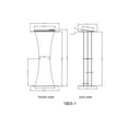 thumbnail image 4 of FixtureDisplays® Podium, Clear Ghost Acrylic, Pulpit, Lectern - 1803-1 Easy Assembly Required, 4 of 5