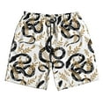 thumbnail image 5 of Goofa Snake Printed Mens Swim Trunks Summer Quick Dry Short Beach Swimwear Bathing Suits-X-Large, 5 of 9