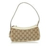 Pre-Owned Gucci GG Baguette Canvas Fabric Brown