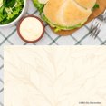 thumbnail image 3 of Joocar Leaf Pattern Beige Placemats Set Of 4 For Home Kitchen Table Decor 12x18 inch, 3 of 5