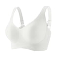 thumbnail image 4 of Bixock Wireless Jelly Bra for Womens Plus Size Supportive Seamless Bras Push Up Comfortable No Underwire Tshirt Bras Side Segment Breast Support Lingerie Wear for Everyday Casual Wear, 4 of 4