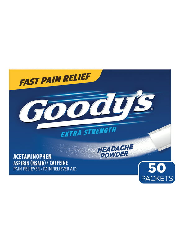 Goody's Extra Strength Headache Powder, 50 Powder Sticks