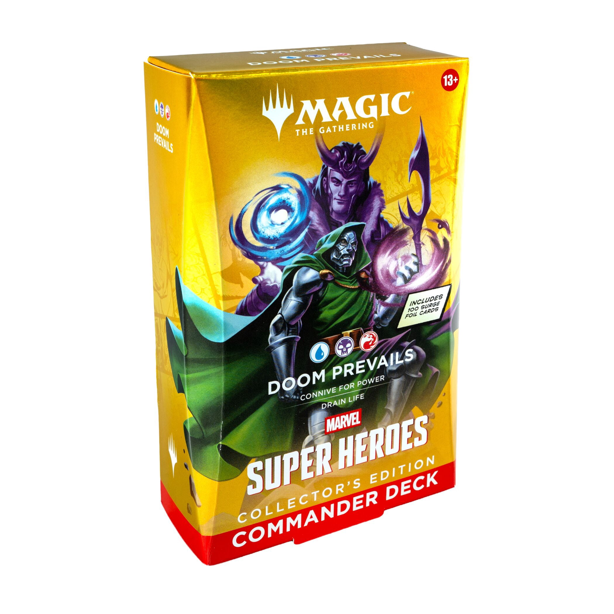 Magic: The Gathering Marvel Super Heroes Collector Commander Deck Doom Prevails