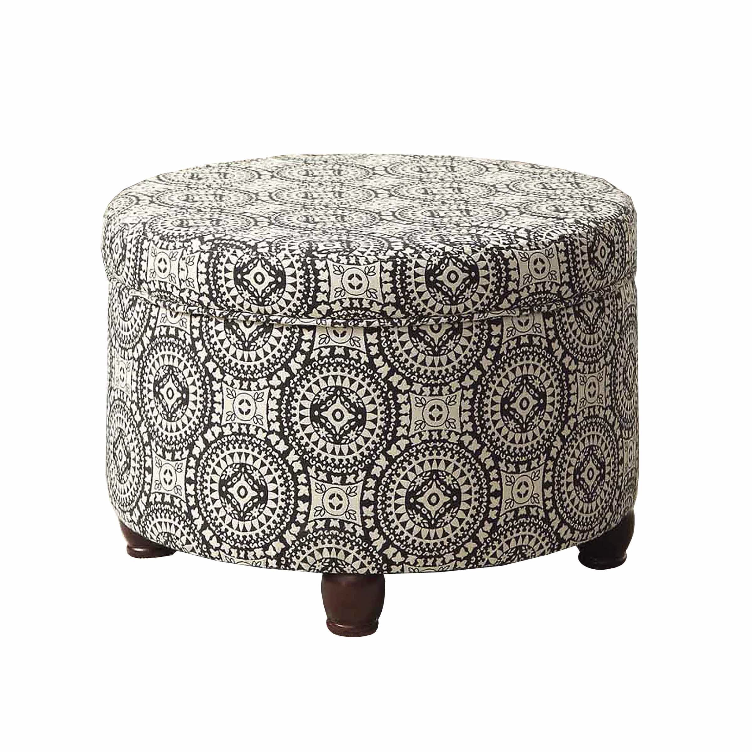 HomePop Storage Ottoman, Multiple Colors