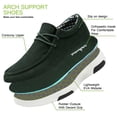 thumbnail image 5 of OrthoComfoot Men's Boat Shoes with Arch Support, Orthopedic Massager Shoes for Plantar Fasciitis, Supportive Loafers for Heel and Foot Pain Relief, 5 of 6