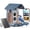 Blue, variant on Kiwibit Smart Bird Feeder with Camera, 4K Ultra HD Video, AI Identify 10000+ Species, Easy Setup&Durable, Ideal Gift for Bird Lovers, Forest Birch