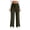 Army Green, variant on zaveiop Womens Ribbed Wide Leg Lounge Pants with Pockets Casual Relaxed Comfy Loose Soft Knit Pajama Pants with Drawstring (Brown, S)