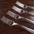 thumbnail image 6 of Efavormart Set of 25 - 7" Clear Chambury Heavy Duty Plastic Forks, Plastic Utensils for Wedding, Birthday, Upscale Occasions, Special Events, Hotels, Restaurants, Family Gatherings, BBQs, 6 of 7
