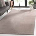 thumbnail image 2 of SAFAVIEH Loft Kalya Solid Machine Washable Area Rug, Taupe, 6' x 6' Square, 2 of 8