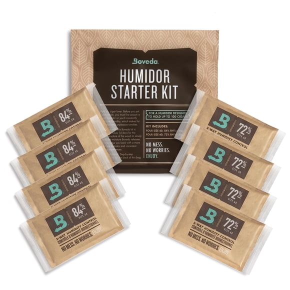 Paquete de kit de inicio, caja de almacenamiento de madera Boveda Season con control bidireccional