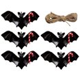 thumbnail image 2 of Ghost Bat Garland Halloween Fantasma Y Murciélago Colgantes Pared Escena Arreglo Decoraciones (B), 2 of 9