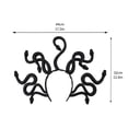 thumbnail image 3 of Halloween Medusa Snake Headband Spooky Themed Accessory for Halloween Party Themed Events Parties Adult and Teen Halloween Dress Up 1 Piece, 3 of 4