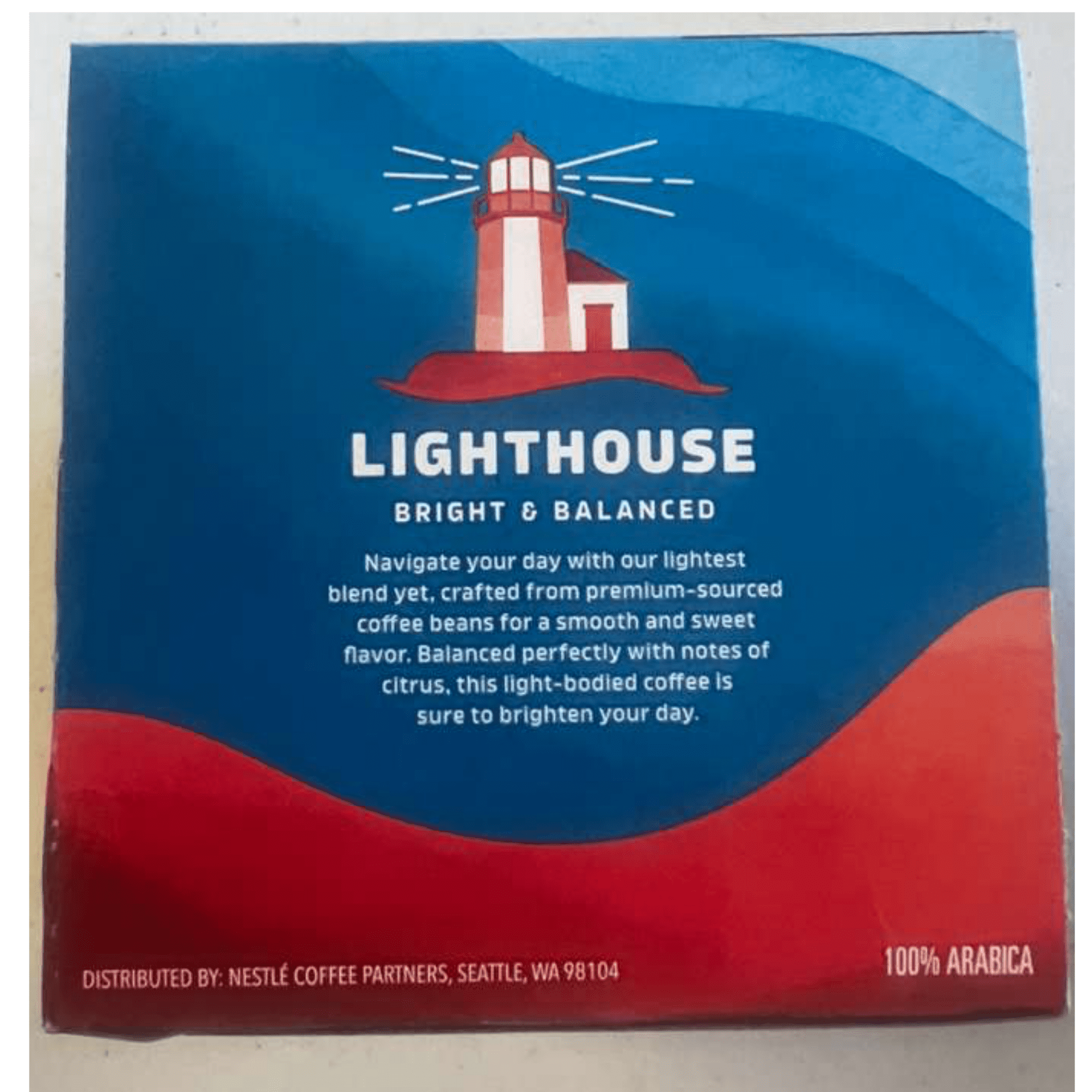 Seattle’s Best Coffee Lighthouse Light Roast K-Cup Pods, 30 Count – Recyclable, Bright & Balanced Single-Serve Cups for Keurig Brewers