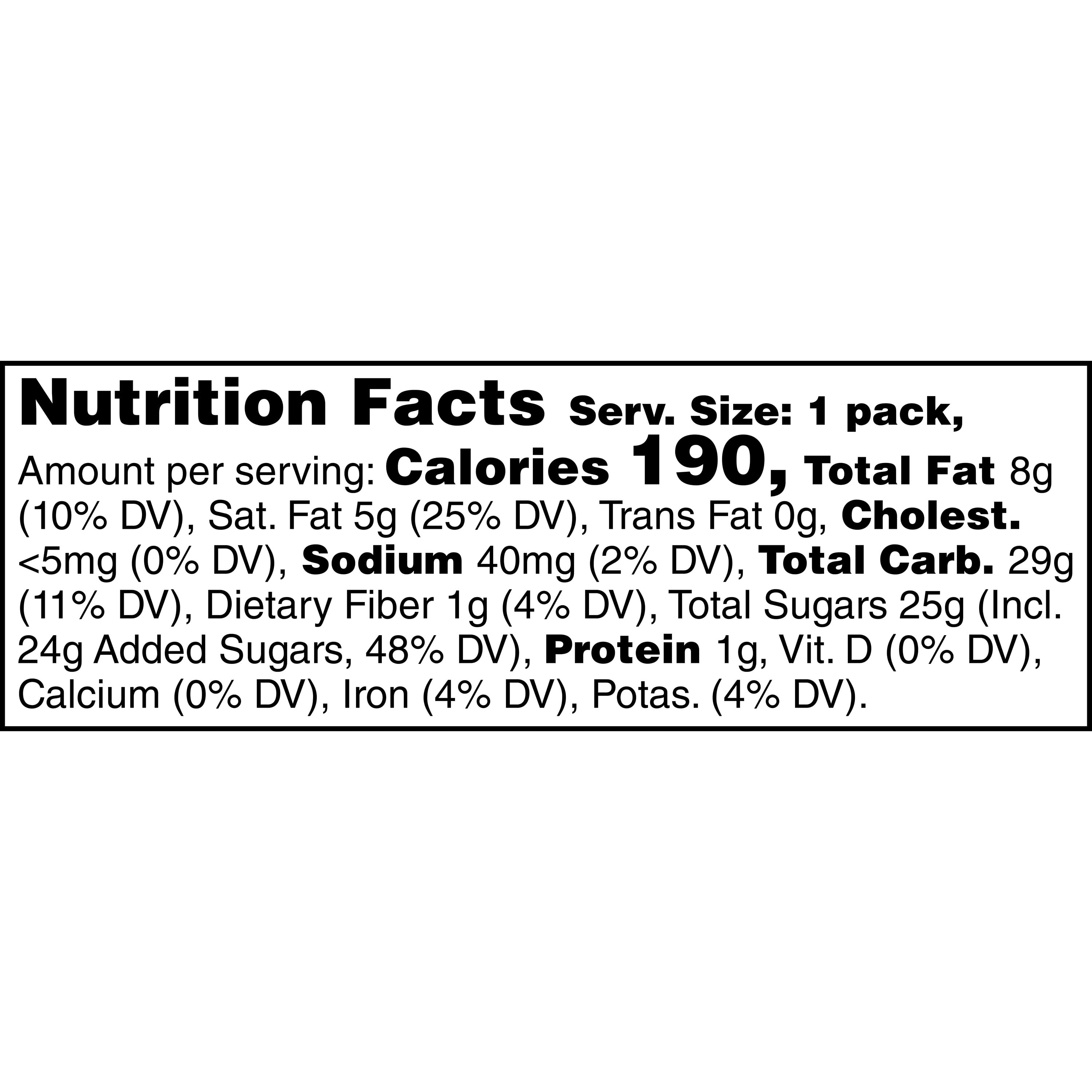 M&M'S Fudge Brownie Singles Size Chocolate Candy, 1.41 oz.
