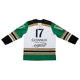 thumbnail image 2 of Guinness Chandail de Hockey Toucan Blanc et Vert pour Homme Adulte, 2 of 2