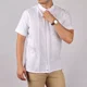 thumbnail image 4 of Camisa Guayabera Yucateca Lino Bordado Cuello Mao M Cuzama, 4 of 5