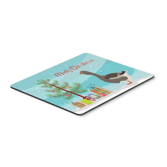 Carolines Treasures BB9264MP Toulouse Goose Christmas Mouse Pad Hot Pad or Trivet Teal Large multicolor