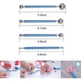 thumbnail image 3 of Juego de 23 piezas de herramientas de modelado y tallado de cerámica con punzones de bola: incluye moldeadores de arcilla para colores, herramientas de modelado y cuchillo de escultura de madera., 3 of 7