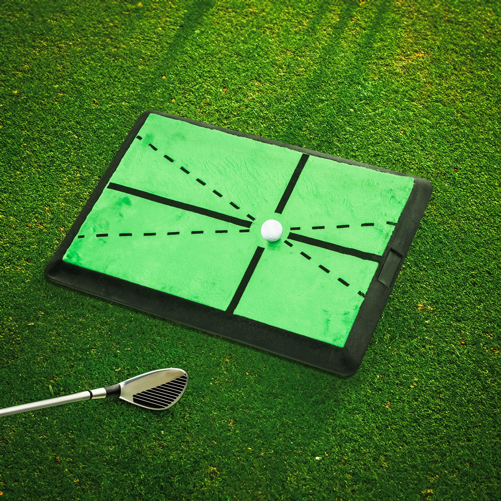 Outdoor Golf Chipping Mat for Practice, Golf Swing Mat Trainer