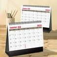 thumbnail image 5 of Calendario francés de escritorio con tapa de pie 2024, enero de 2024 a diciembre de 2024, 6,9" x 6,3", calendario de escritorio de 12 meses, 5 of 5