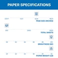 thumbnail image 4 of Hammermill HAM106127 Papier à Copier et Papier Polyvalent, 4 of 4