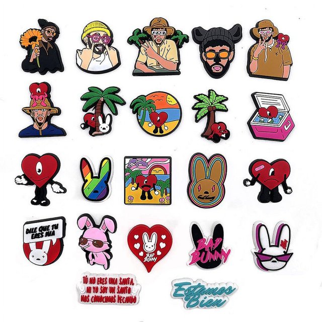 Charms para zapatos, Charms Crocs Accesorios Crocs para niñas y niños, Charms para zapatos Accesorios Crocs Decoración Pulsera Decoraciones para fiestas Regalo