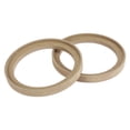 thumbnail image 4 of Par 6.5 Pulgadas Coche Beige Altavoz Anillo Espaciador Receso Bisel 146mm ID, 4 of 6