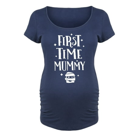 

Bloom Maternity - First Time Mummy - Maternity Scoop Neck T-Shirt