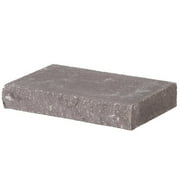 Pavestone Natural Cut Retaining Wall Cap, Charcoal Tan